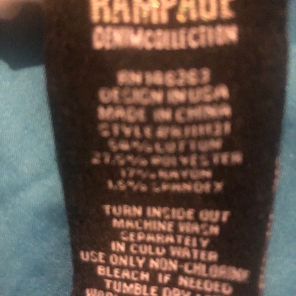 RAMPAGE SKINNY JEANS - Picture 6 of 6